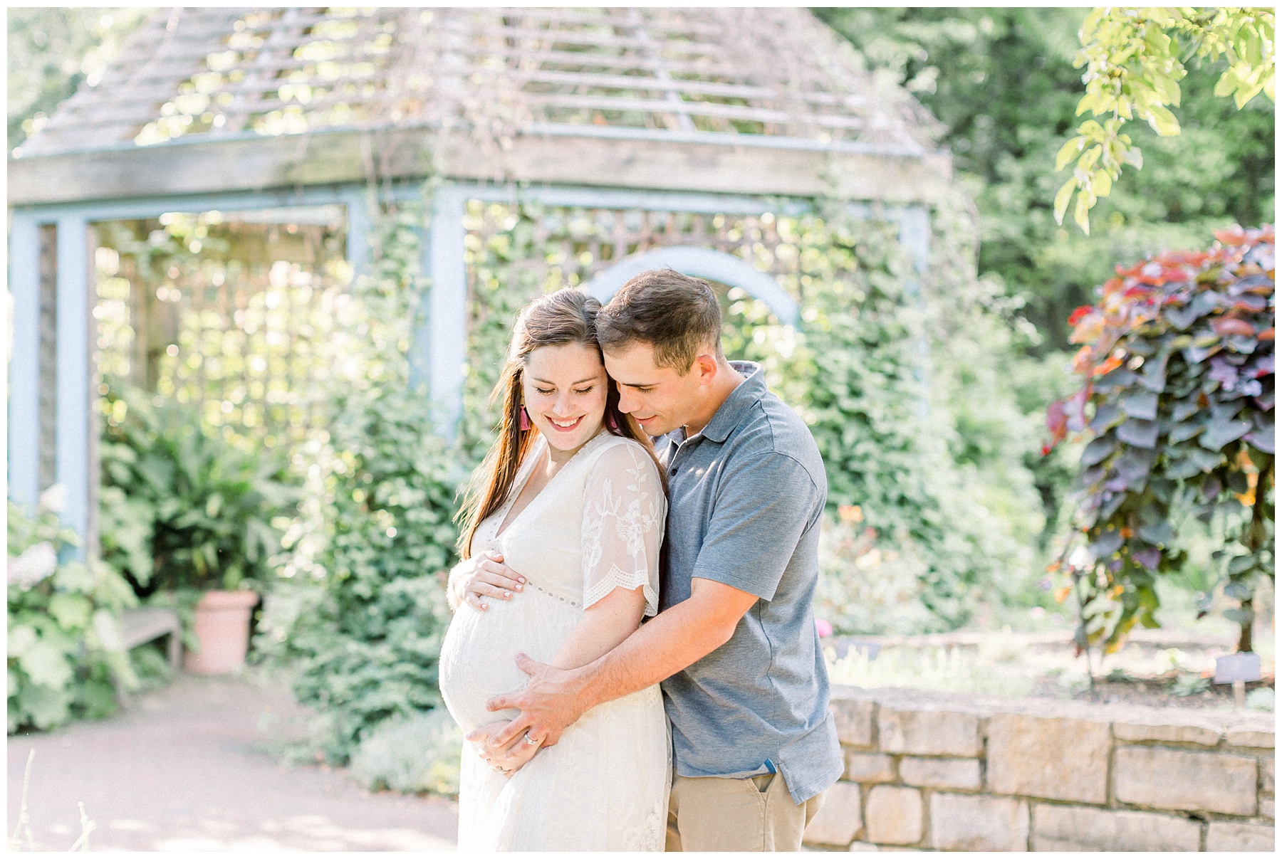Inniswood Metro Garden Maternity Session. Amanda Eloise Photography. North Carolina Wedding Photographer