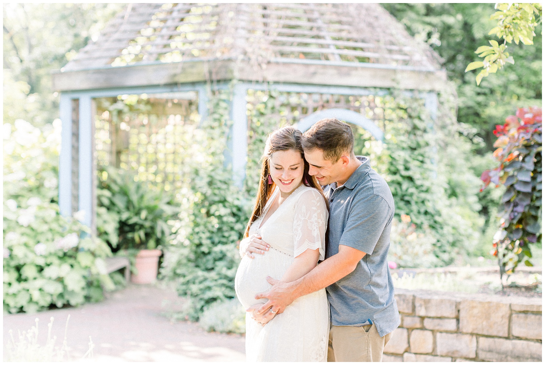 Inniswood Metro Garden Maternity Session. Amanda Eloise Photography. North Carolina Wedding Photographer