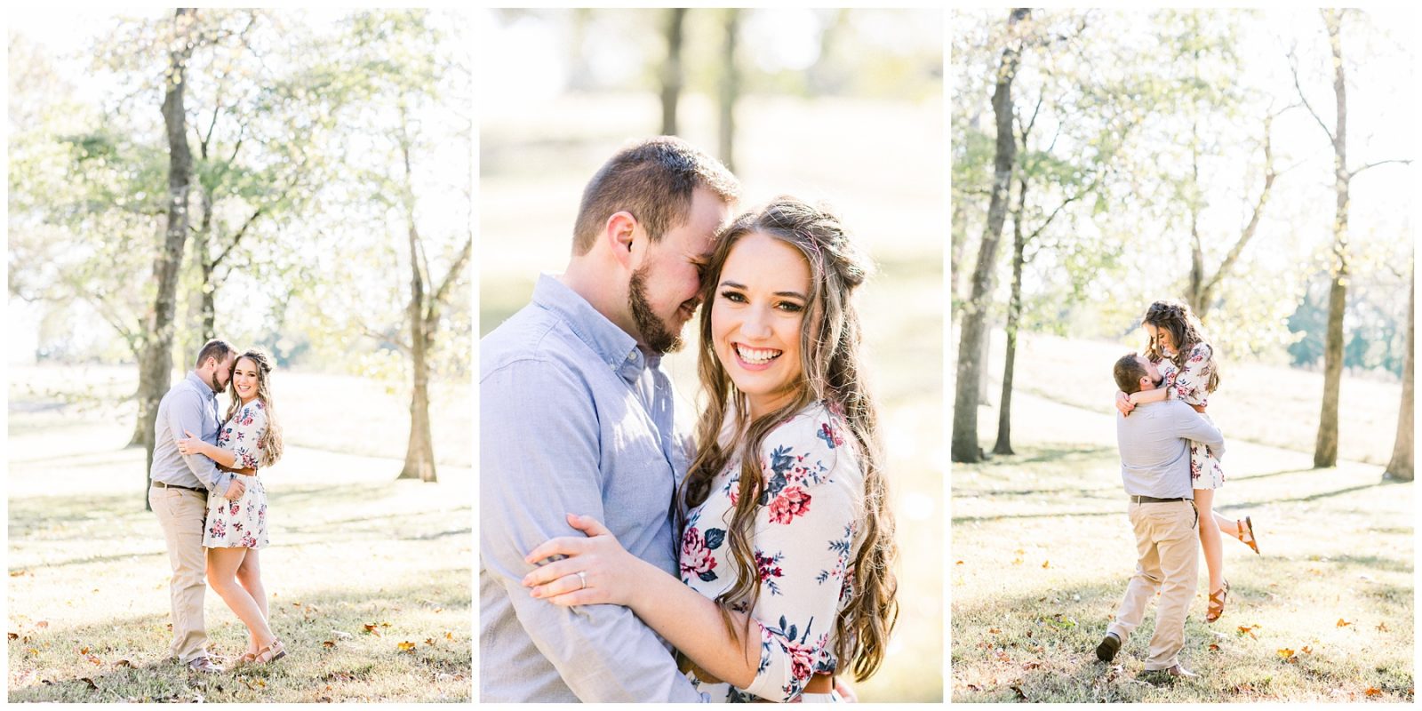 Cheyenne & DJ | Summerfield Farms Fall Engagement Session