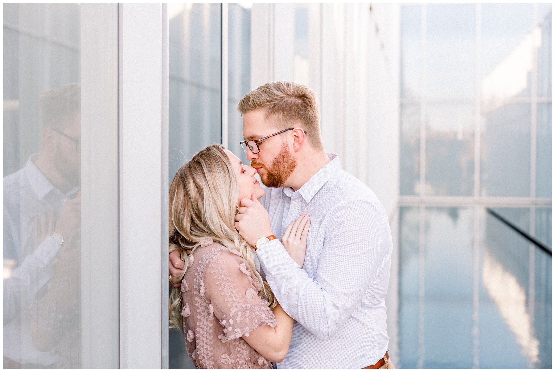 North Carolina Museum of Art Spring Engagement Session in Raleigh North Carolina