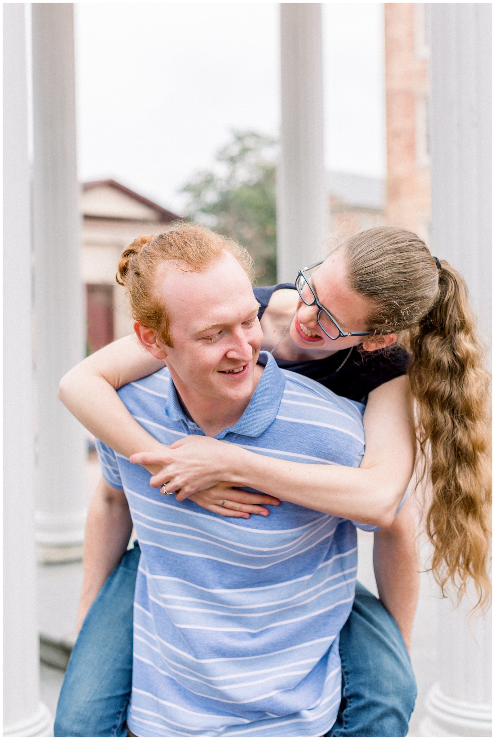Spring Engagement Session at UNC Chapel Hill