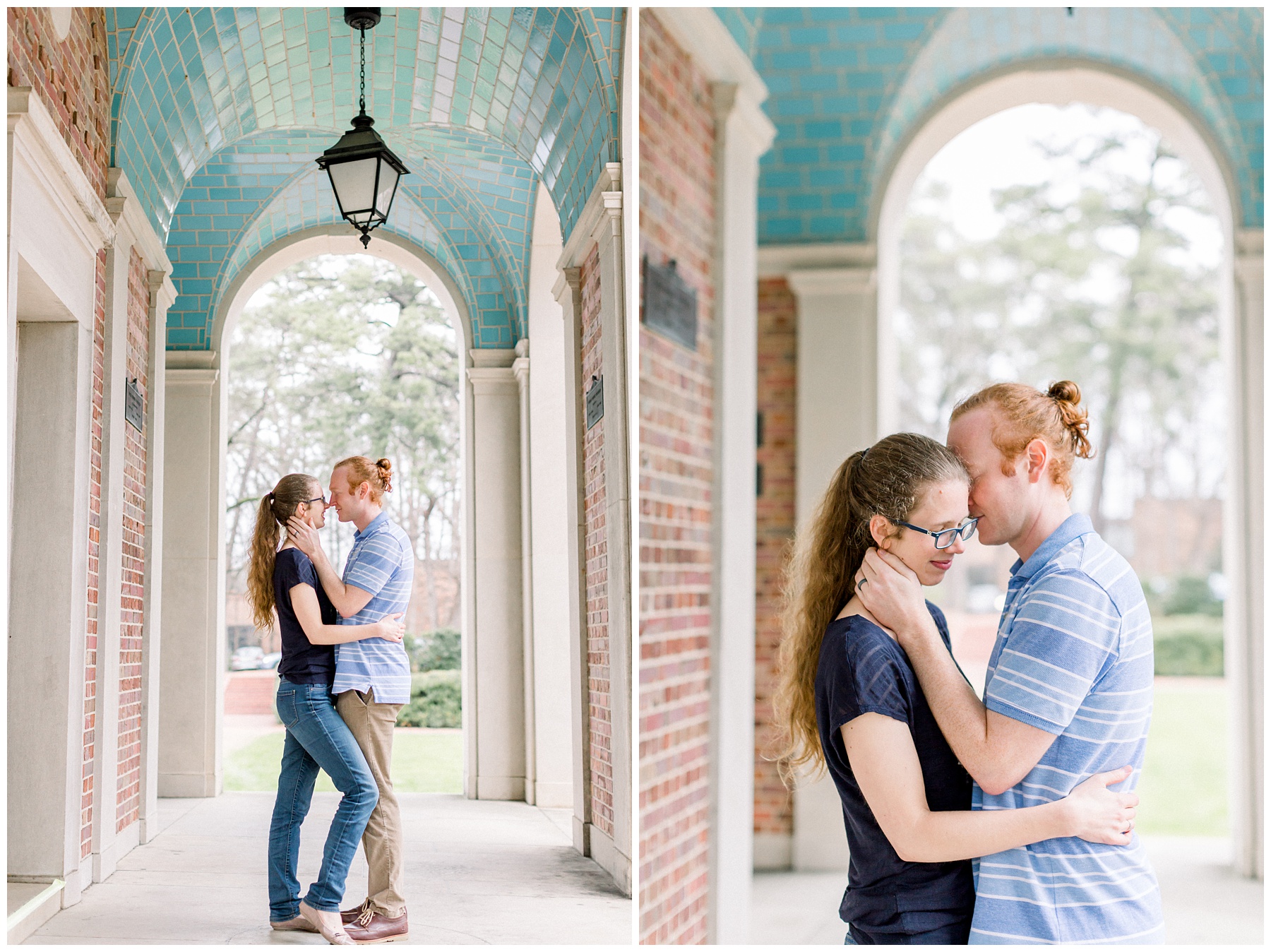 Spring Engagement Session at UNC Chapel Hill. North Carolina Wedding Photographer. UNC Bell Tower