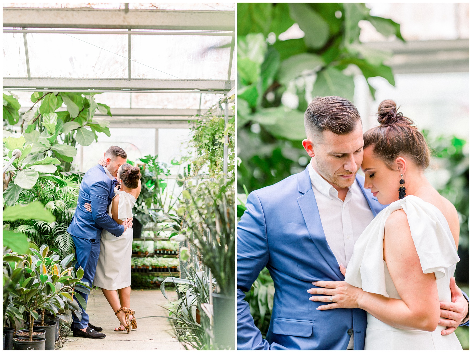 Big Greenhouse Newlywed Session. Columbus Ohio Wedding Photographer