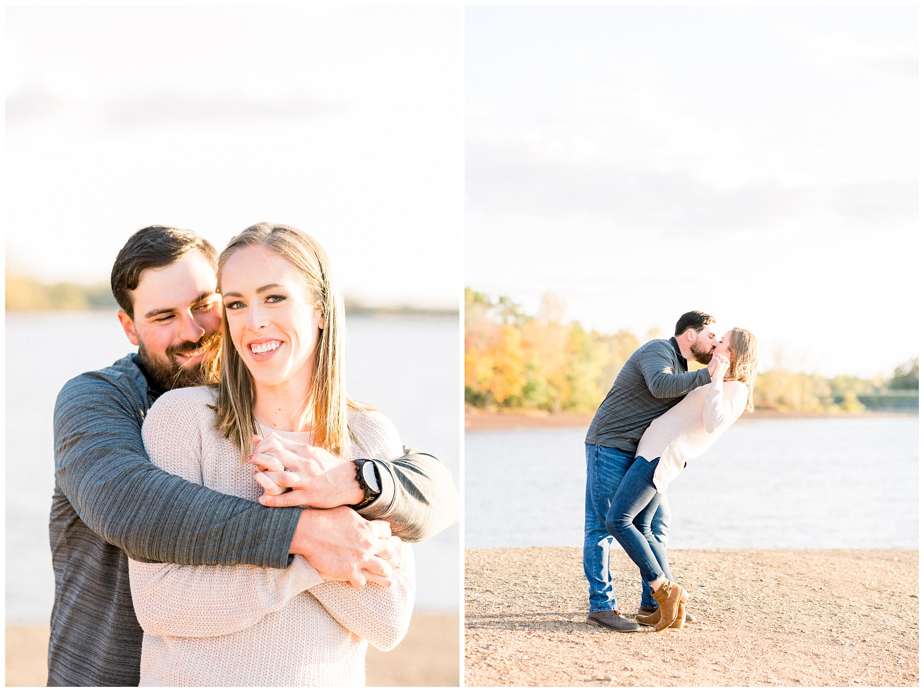 Hoover Reservoir Park fall Engagement Session in Columbus Ohio